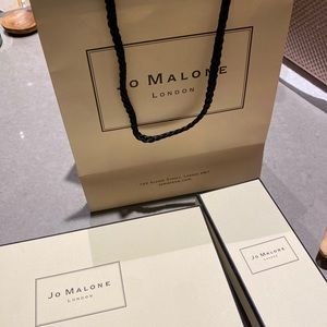 Jo Malone Boxes and Bag